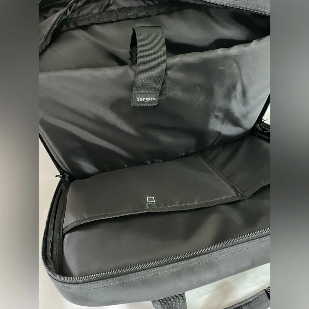 Targus Black and Gray Laptop Bag Executive Briefcase